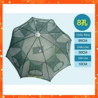 Lưới Bát Quái Bắt Cá, Tôm, Cua, Lươn, Trạch Lồng bát quái, lưới đánh cá LDC-1 - Gia Dụng Việt