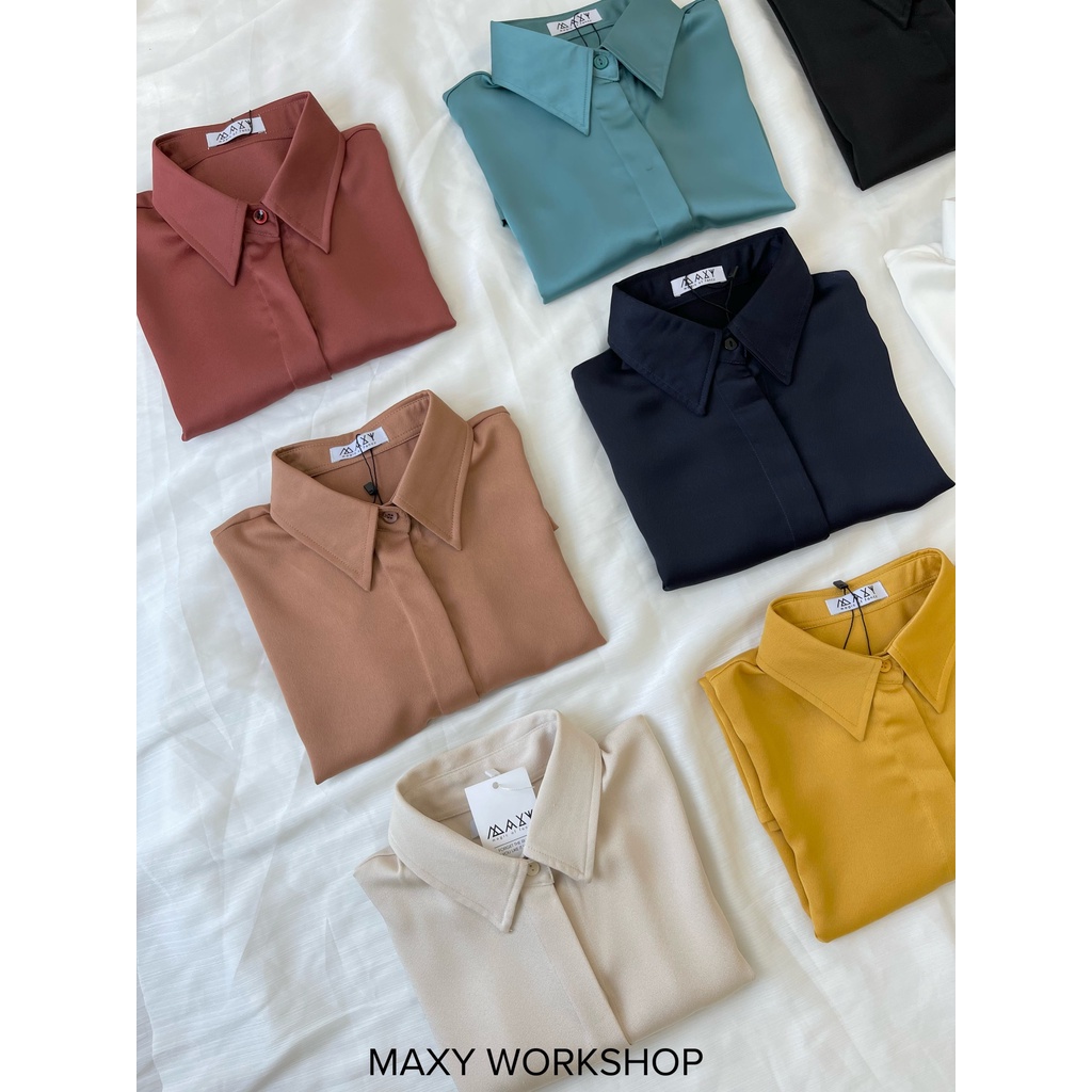 Áo sơ mi ngắn tay cánh dơi sleeve shirt Maxy Workshop