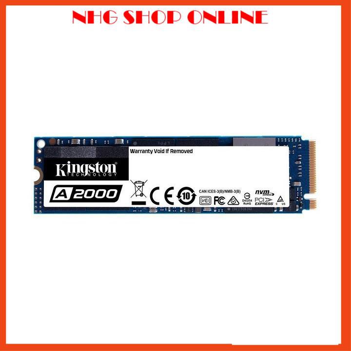 Ổ Cứng SSD m2 Kingston A2000 250GB NVMe PCIe Gen3 x4 chính hãng