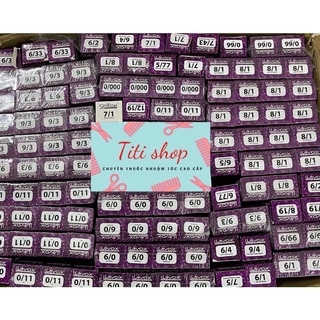 Thuốc nhuộm tóc màu đỏ tím tặng oxy và bao tay
