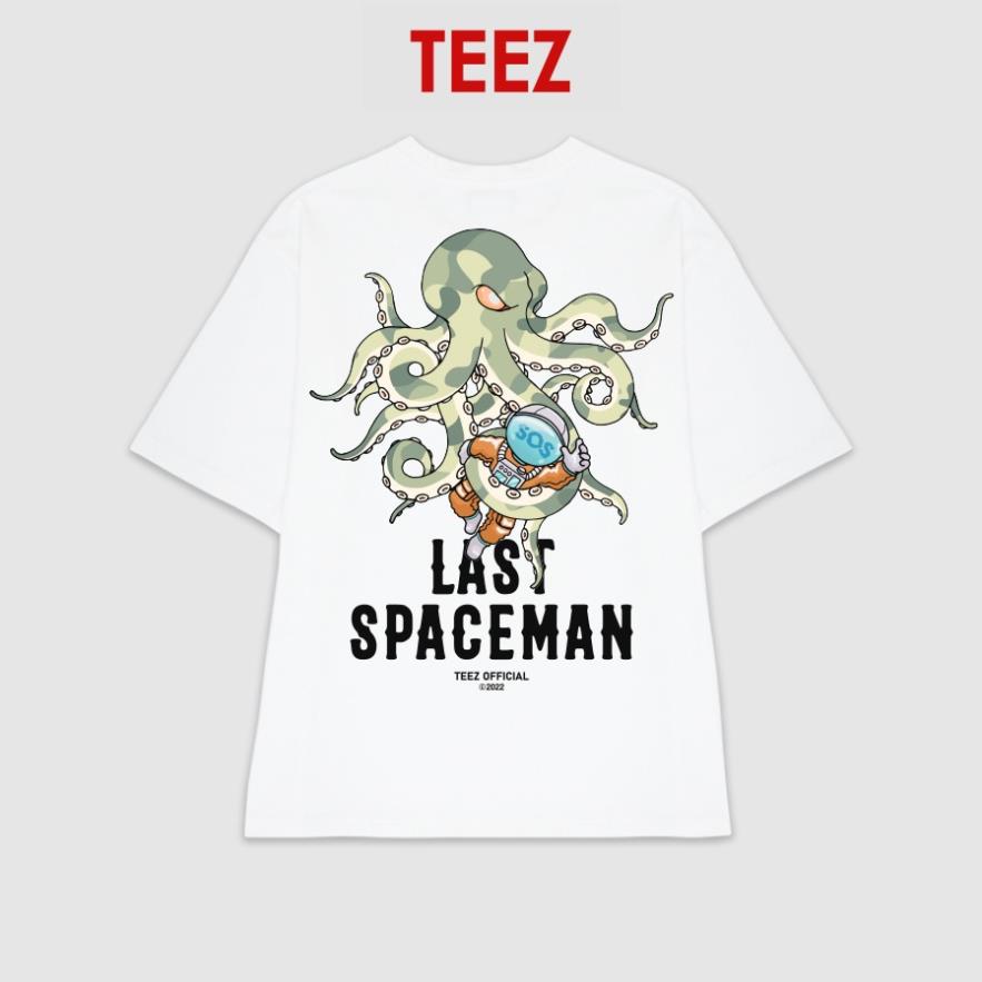 Áo Thun Unisex TEEZ - TZ1006 Form Rộng Tay Lỡ, Áo Phông Nam Nữ Bigsize !