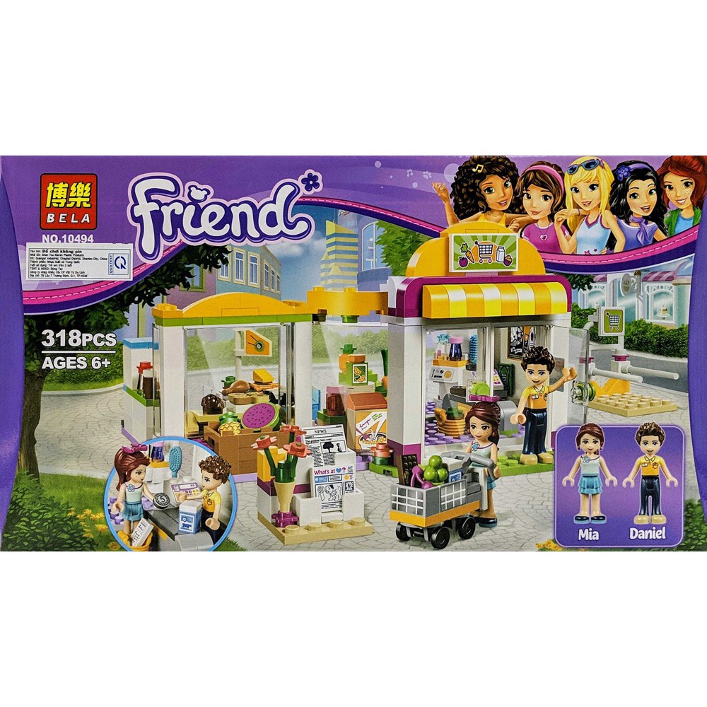 Đồ chơi lắp ráp FRIEND - 493 miếng ghép