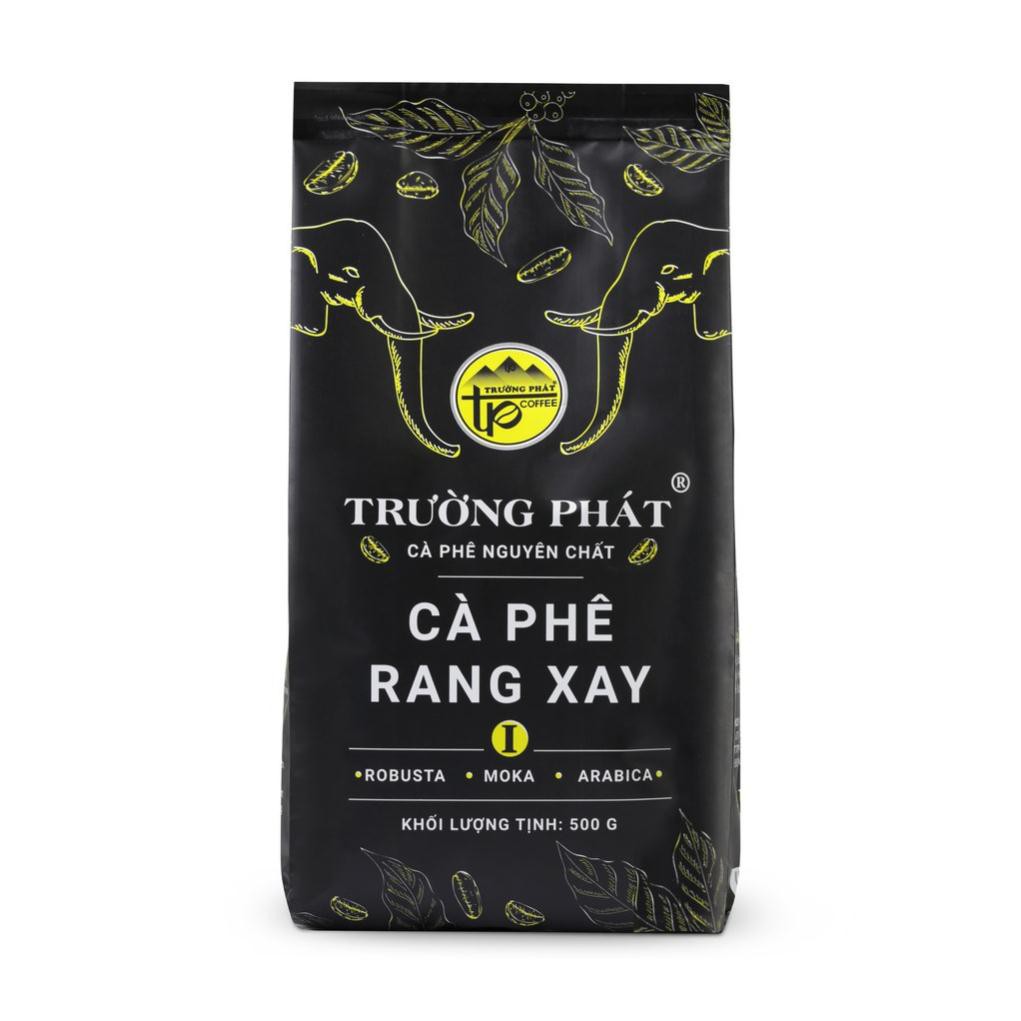 Cà phê 1kg 🍀 𝗙𝗥𝗘𝗘 𝗦𝗛𝗜𝗣 🍀 Cà Phê Nguyên Chất Rang Xay Trường Phát ,thơm ngon đậm vị tinh hoa của đất trời