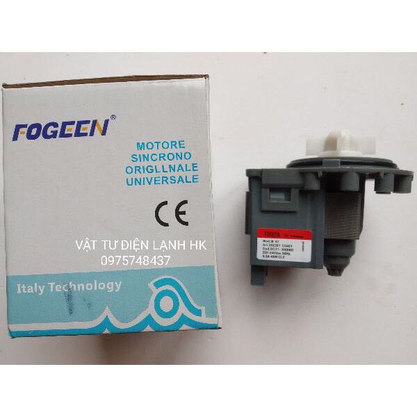 Bơm xả cho máy giặt cửa ngang đa năng FOGEEN - Loại cài - Bắt Vít ( chọn đúng loại khi đặt hàng)