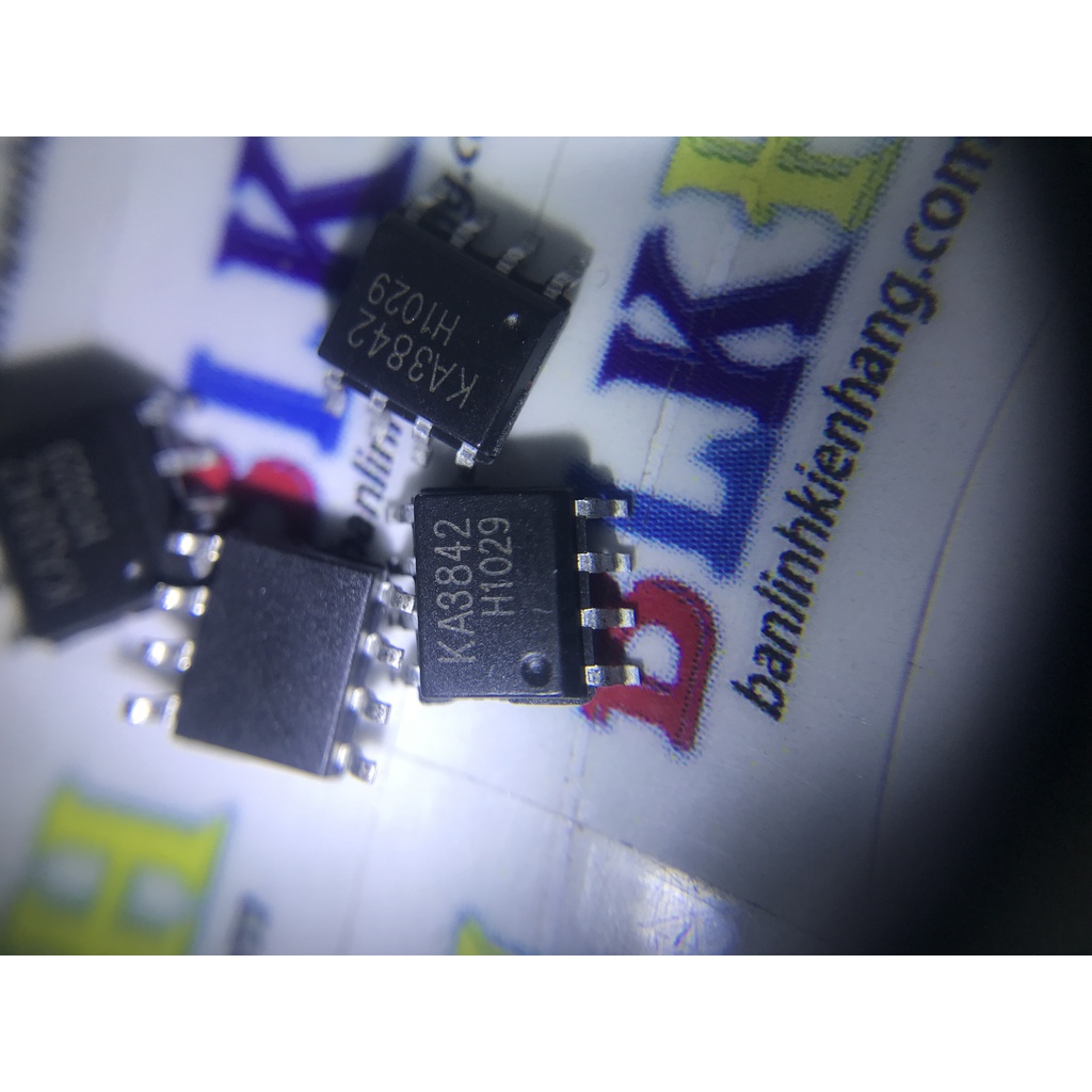 2 IC phát xung KA3842 3842 SOP-8 chính hãng