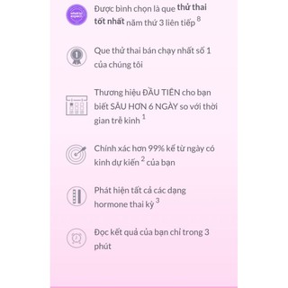 Que thử thai First Response 6+1 USA [Chính Hãng]
