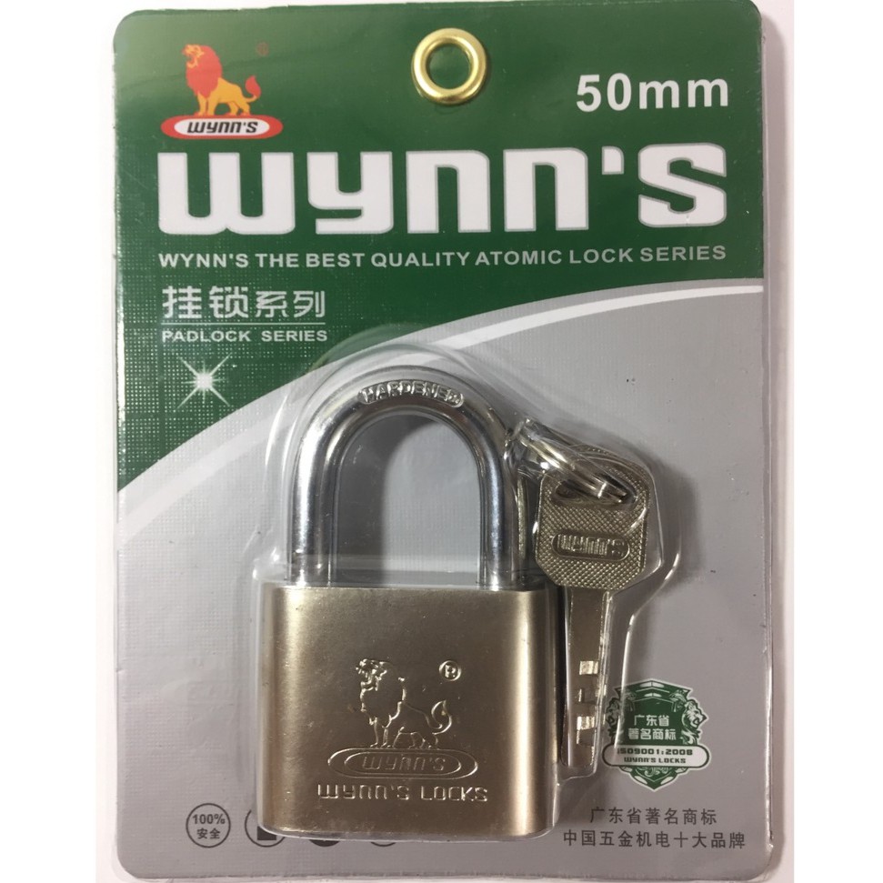 [CHÍNH HÃNG] Ổ Khóa Cửa, Khóa Tủ WYNN'S 50mm Chống Trộm Cao Cấp