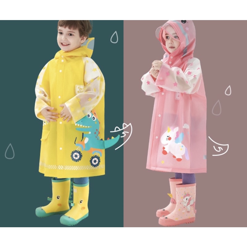 Áo Mưa Khủng Long-Ngựa pony Cho Bé  MH : B0163