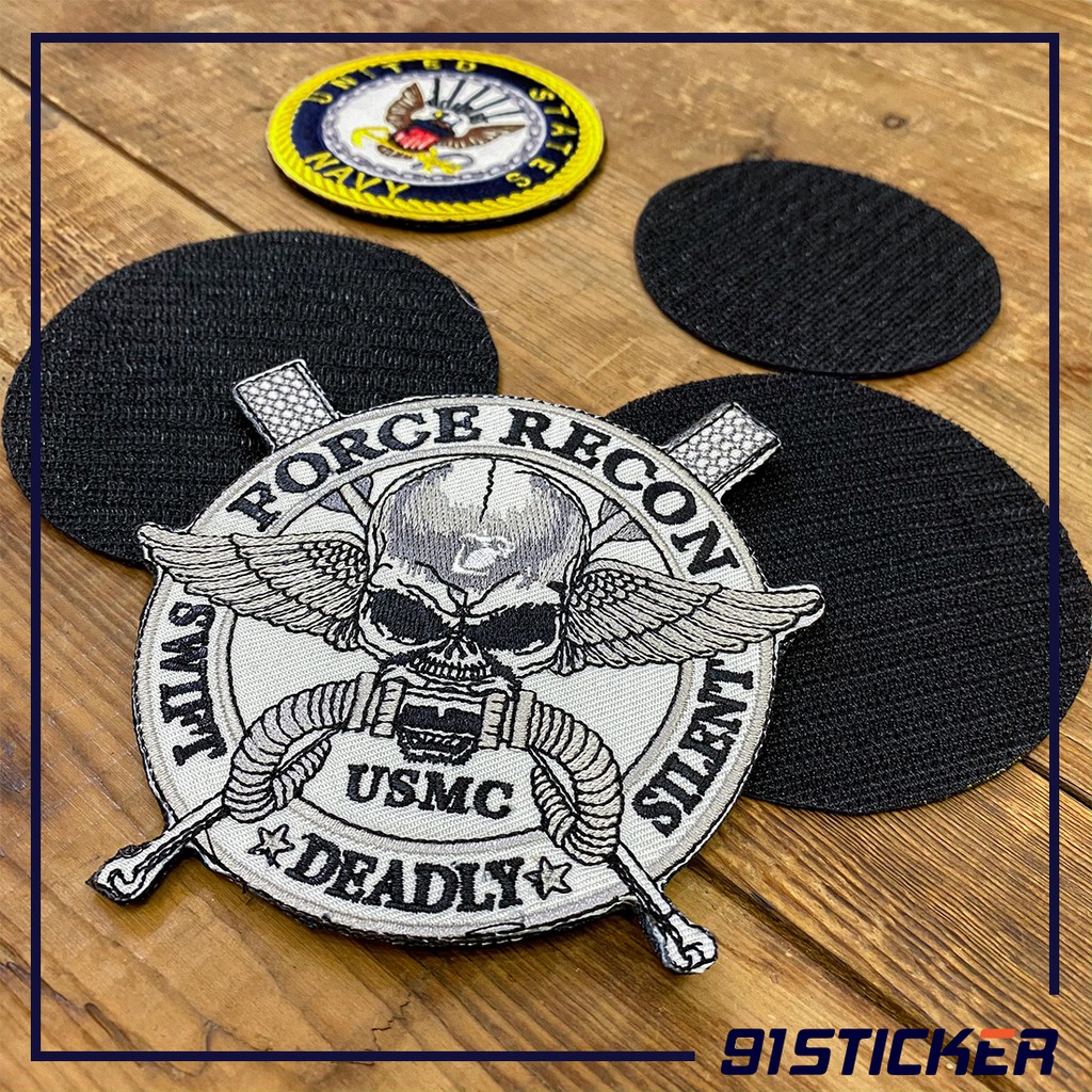 Patch/Sticker vải Velcro U.s.army khoá dán dùng trang trí quần áo quân đội, mũ(nón), balo