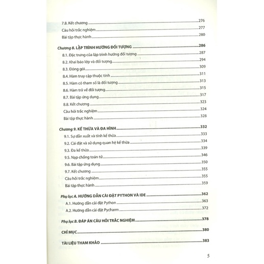 Sách - Giáo Trình Lập Trình PYTHON