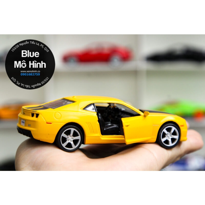 Blue mô hình | Mô hình xe Chevrolet Camaro SS 1969 tỷ lệ 1:36