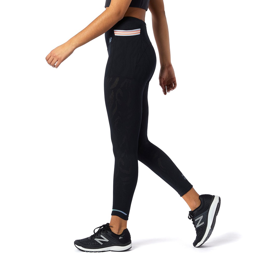 Quần legging chạy bộ nữ NEW BALANCE WP11280BK (form quốc tế)