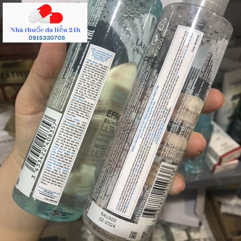 Nước Tẩy Trang La Roche- Posay Laroche Effaclar Eau Micellaire 200ml