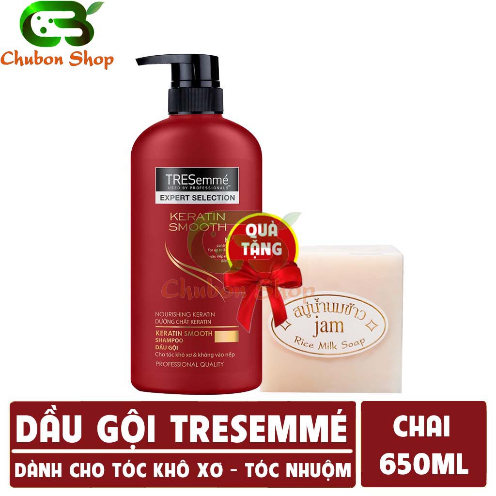 Dầu gội - xả Tresemme Keratin Smooth Shampoo 450ml Thái