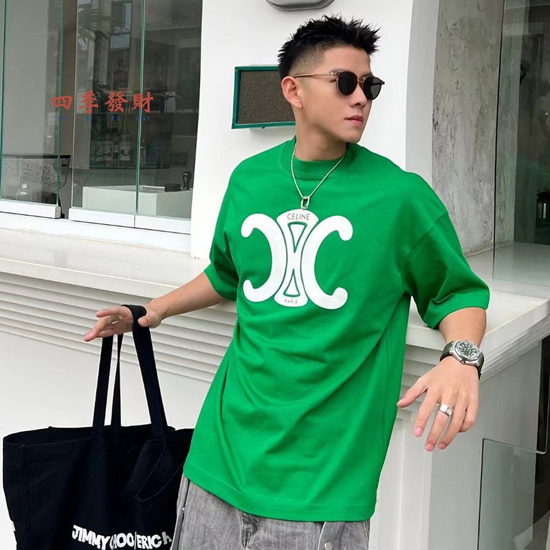 Áo Thun Tay Ngắn Cổ Tròn In Chữ Ogo Thời Trang Cho Nam Và Nữ