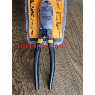 Kìm cắt cáp điện 8inch ingco hccb0208