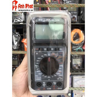 Đồng hồ vạn năng hiển thị số Wellink HL-1230 - Chính Hãng