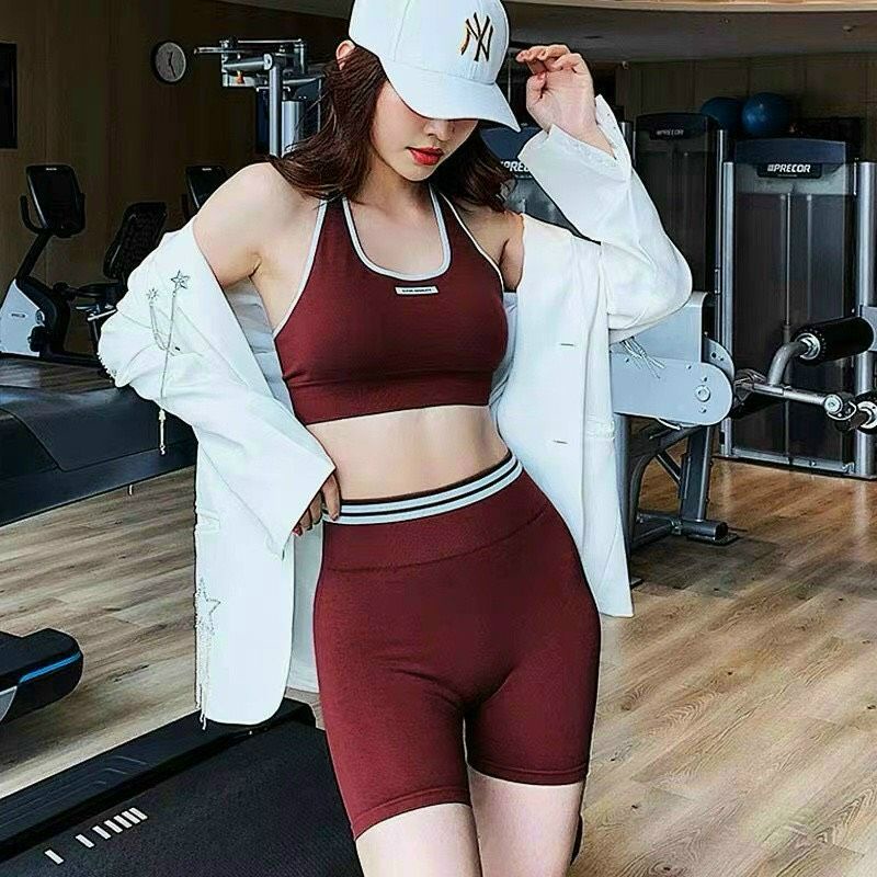 sét bộ đồ đùi ngố tập gym yoga nữ