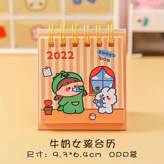 Lịch để bàn MINI 2022 CÓ LỊCH ÂM, KÈM NOTE