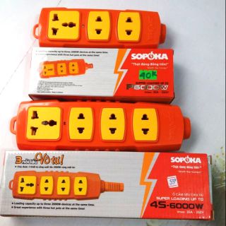Ổ cắm đui sứ siêu chịu tải sopoka 6000w