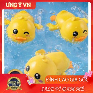 Vịt bơi lội vặn cót dưới nước