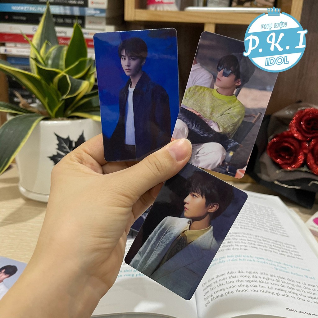 Bộ Card Cứng In Hình Ca Sĩ Vương Tuấn Khải TFBoys Bo Góc Sang Trọng – Quà Tặng CPOP