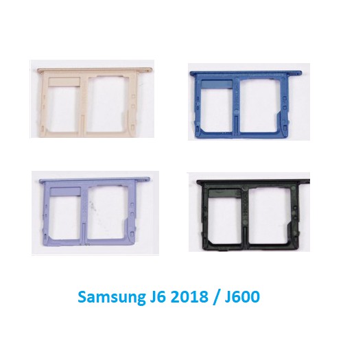 Khay sim thẻ nhớ Samsung J6 2018 / J600