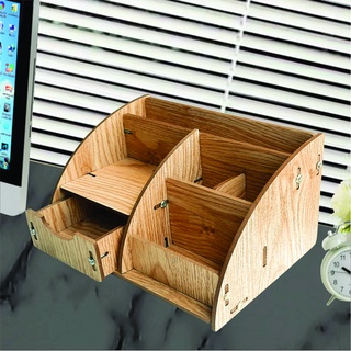 Kệ cắm bút, hộp viết để bàn, đựng dụng cụ văn phòng nhiều ngăn MO12