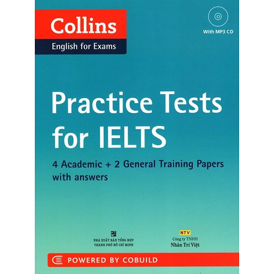 Sách - collins practice tests for IELTS (kèm cd) - 9786048558031