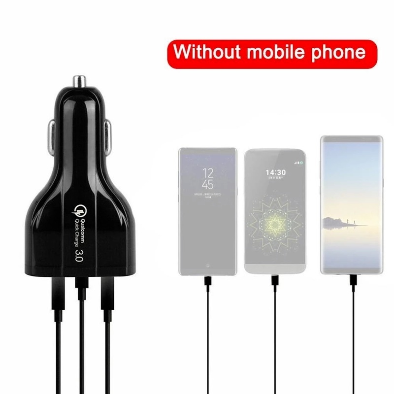 Cốc sạc nhanh QC 3.0 USB C với 3 cổng 3.0 thích hợp cho IP Xiaomi Mi 9 Redm