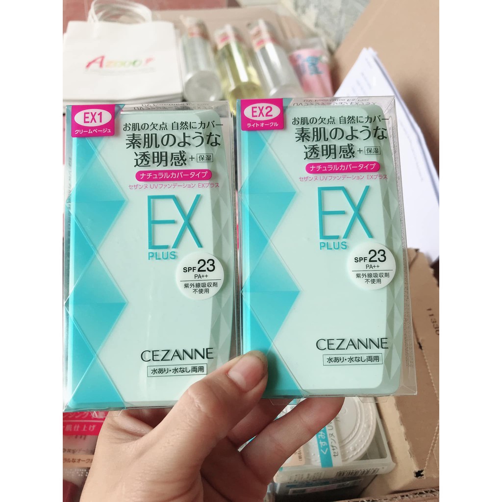 [Hàng chính hãng - Có tem chống hàng giả] Phấn nền Cezanne UV Foundation EX Plus 11g - Nhật Bản | BigBuy360 - bigbuy360.vn