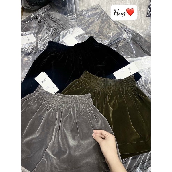 Quần short nhung siêu hot loại đẹp