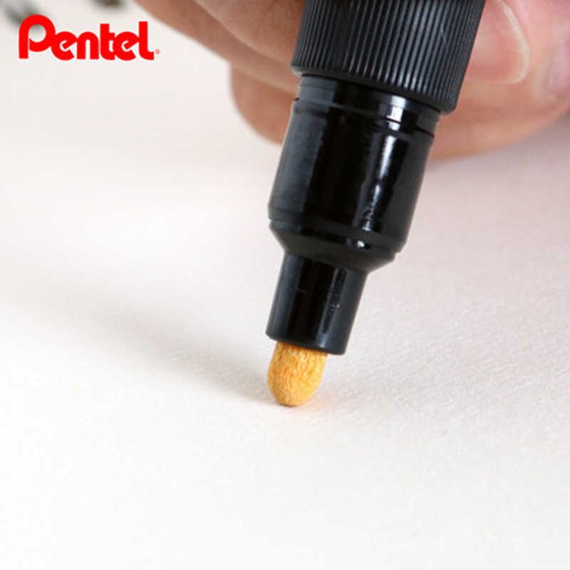 BÚT SƠN PENTEL VIẾT TRÊN LỐP XE, KÍNH, GỖ NÉT 4.0MM