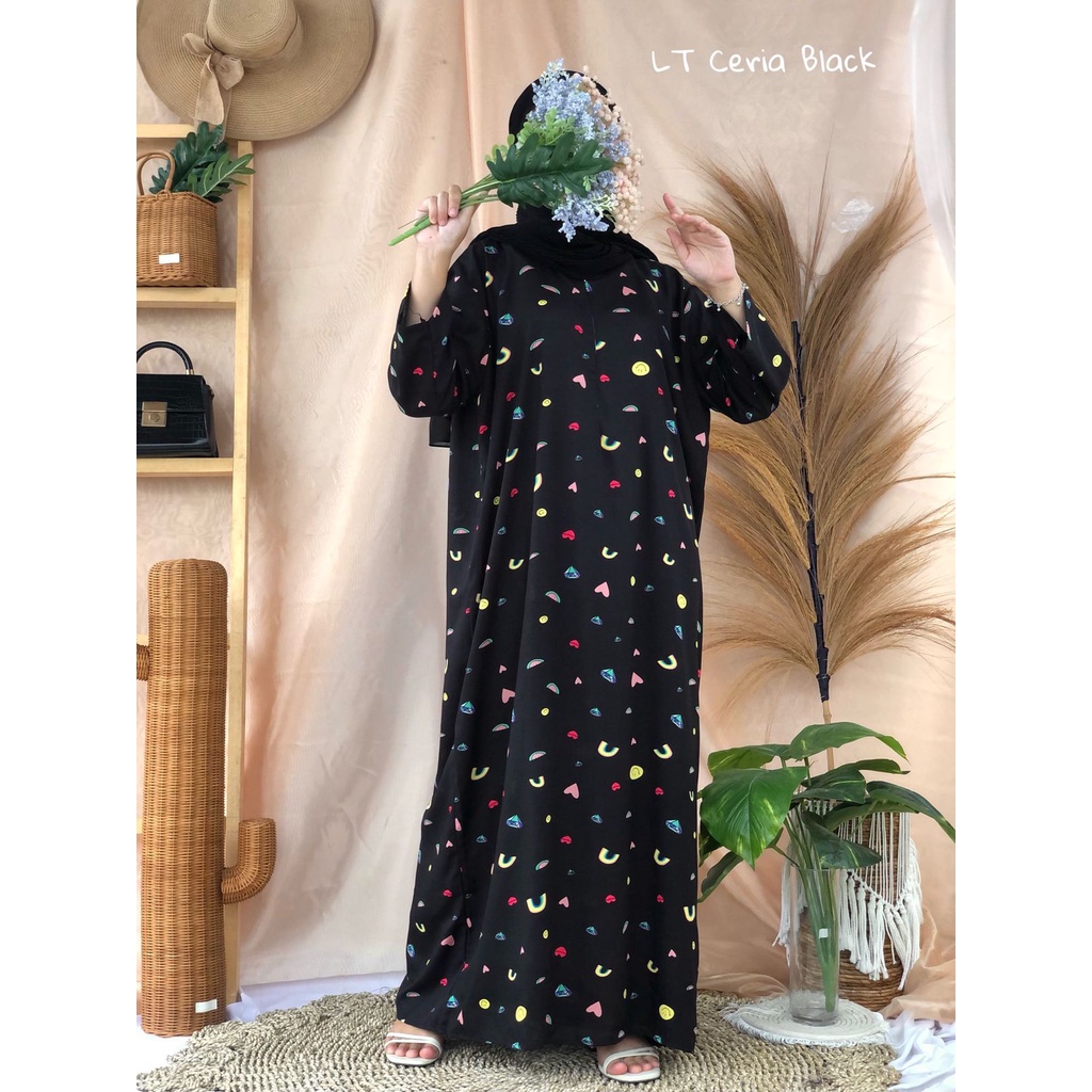 Đầm Dài Tới Mắt Cá Chân Rayon Cho Mẹ Cho Con Bú | Váy Nhà Làm Mát Mới Nhất 3/4 Tay Áo | Váy Dài Không Có Diềm Xếp Nếp Cho Mẹ Bỉm Sữa