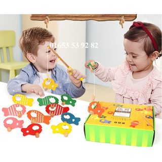 Bộ câu cá gỗ xuất nhật