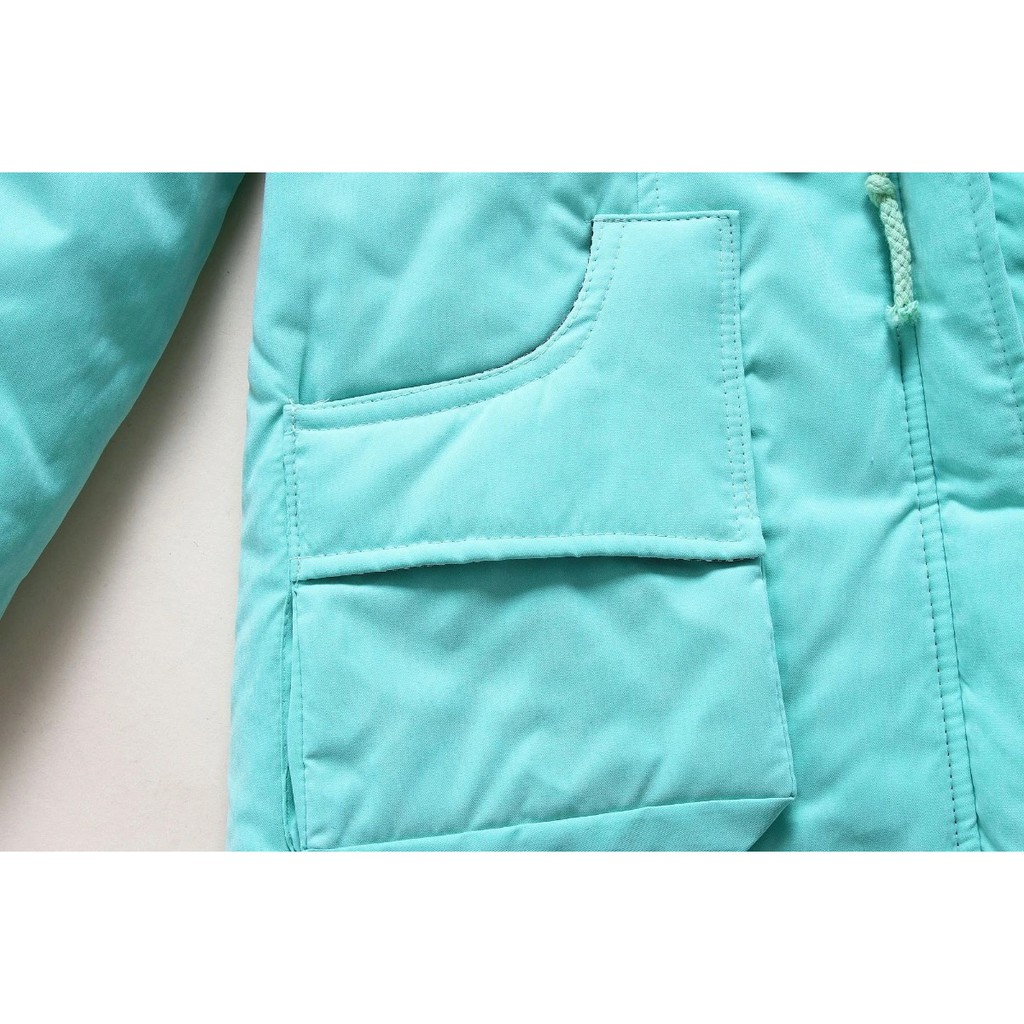 Áo khoác kaky lót lông hàng nhập quảng châu