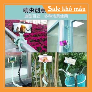 Kẹp Điện Thoại Con sâu hút chân không tiện lợi