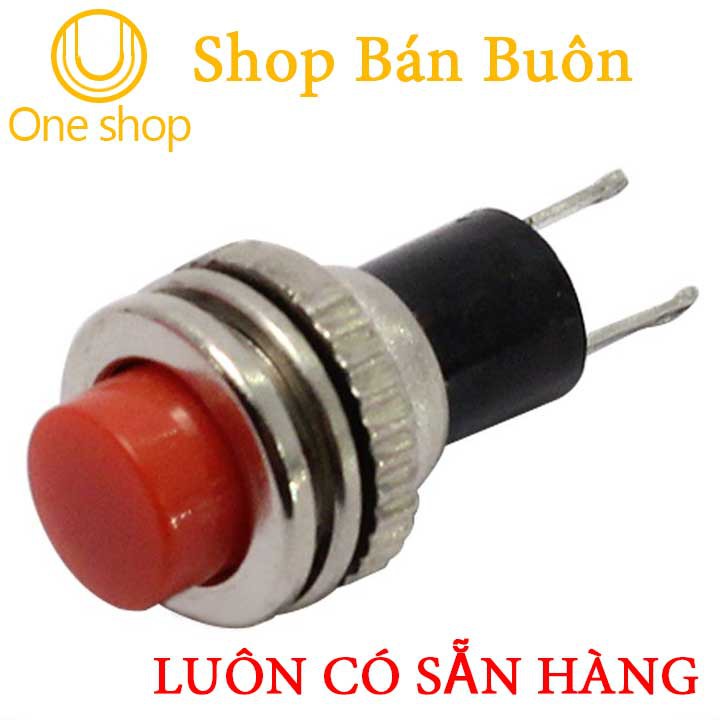 Nút đề sắt nhỏ 6mm 2 chân