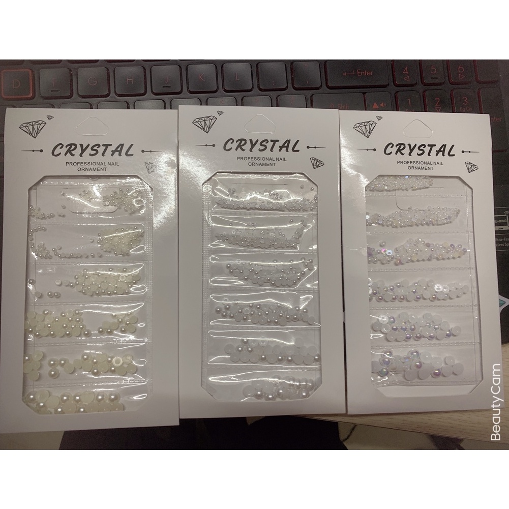 charm nửa trang trí nail