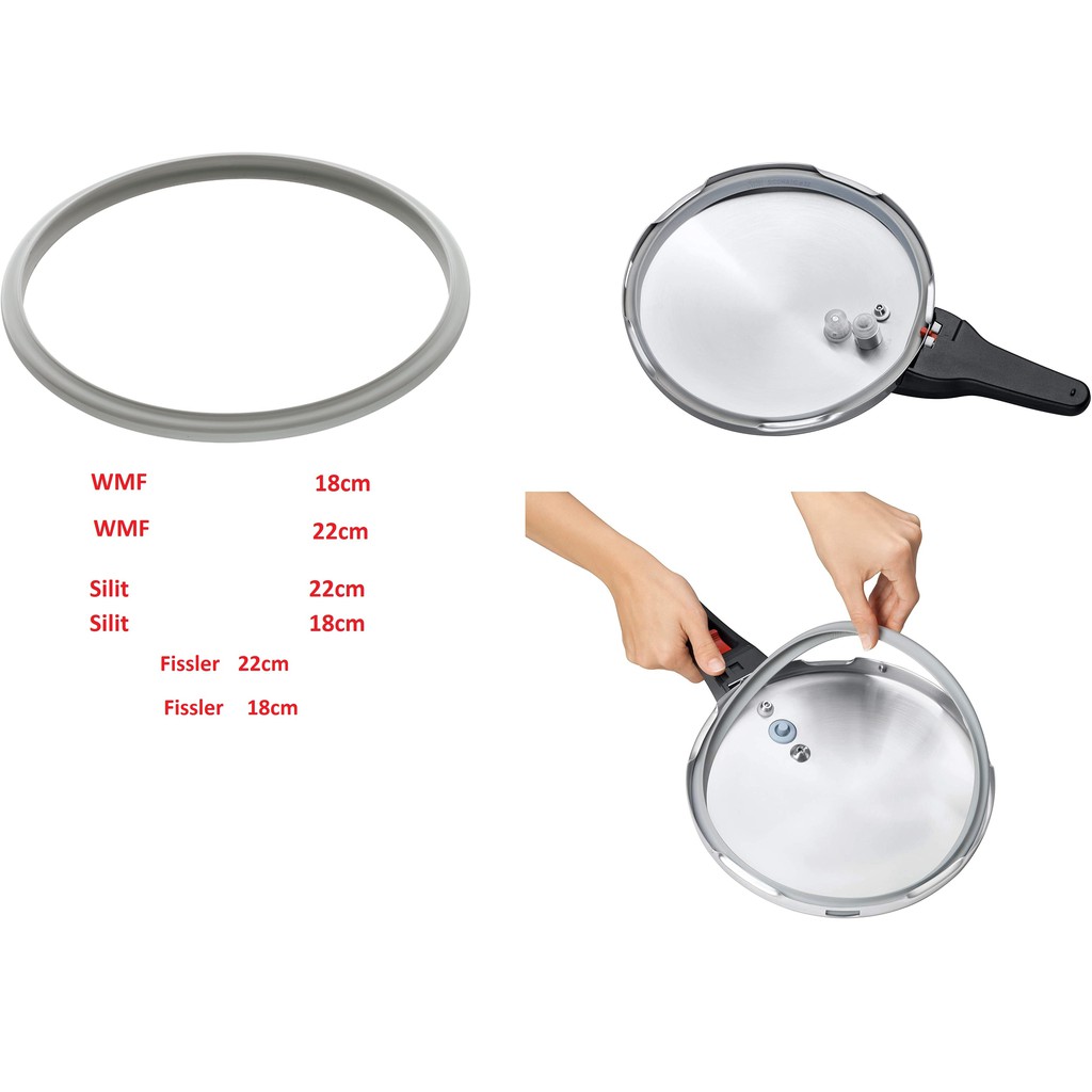 Gioăng, viên bi, núm, phụ kiện thay thế cho nồi áp suất WMF Perfect và WMF Perfect Plus - TÀI TRANG HÀNG ĐỨC