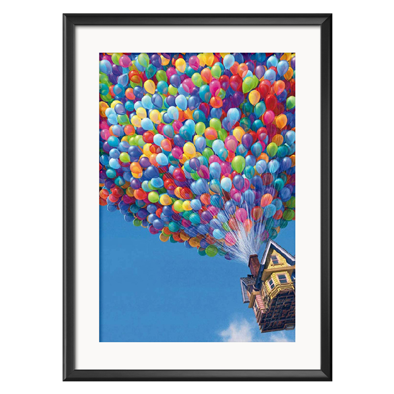 PM 5D DIY embroidery painting modern family bedroom wall decoration art flying house travel notes | BigBuy360 - bigbuy360.vn