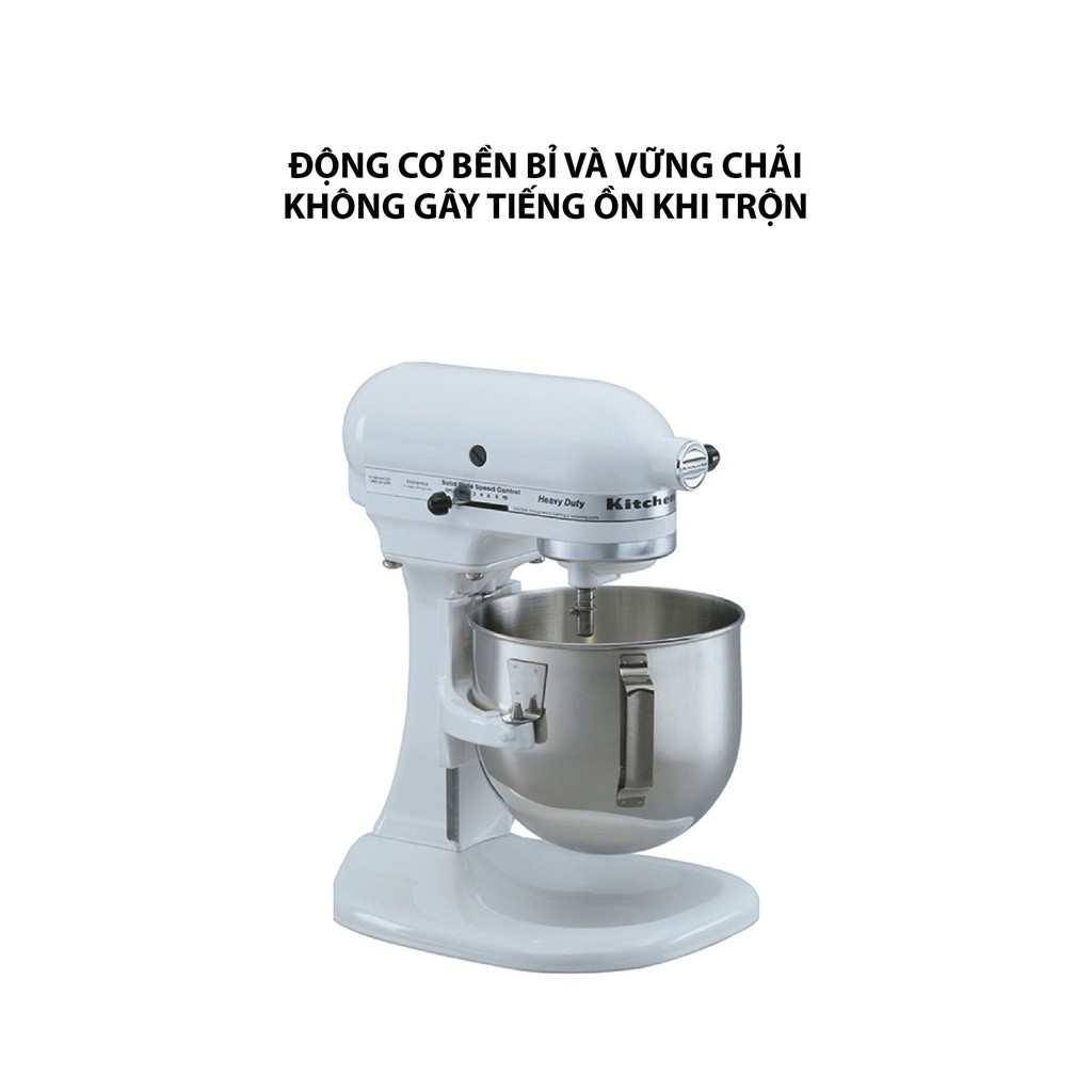 Máy Trộn Bát Nâng Công Suất Lớn KitchenAid Heavy Duty 220V Mã 5KXXXX