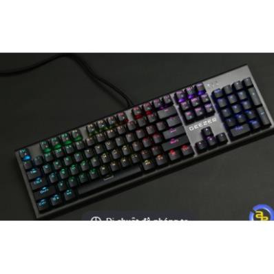 Bàn phím Geezer cơ GS2 RGB Mechanical Blue switch