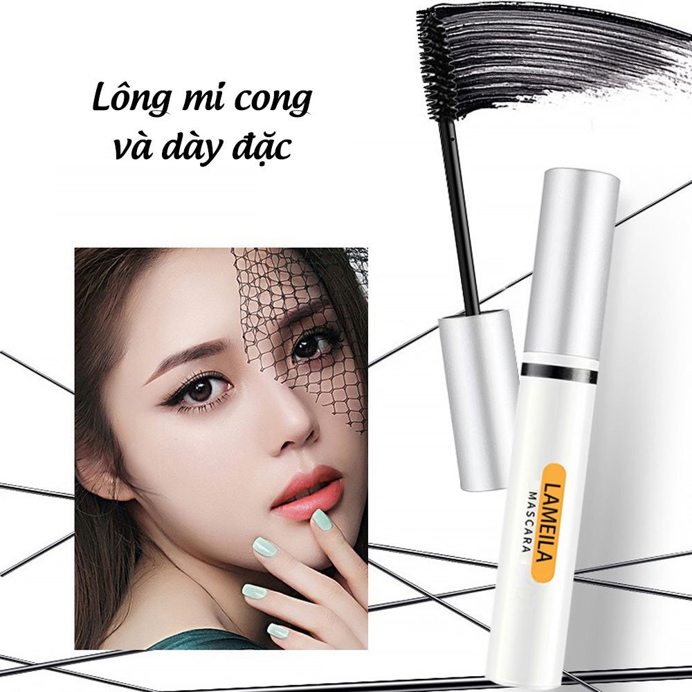 Mascara chuốt mi Bobeini tơi mi lâu trôi  chống thấm nước vỏ trắng Hàng nội địa trung Mifa Beauty