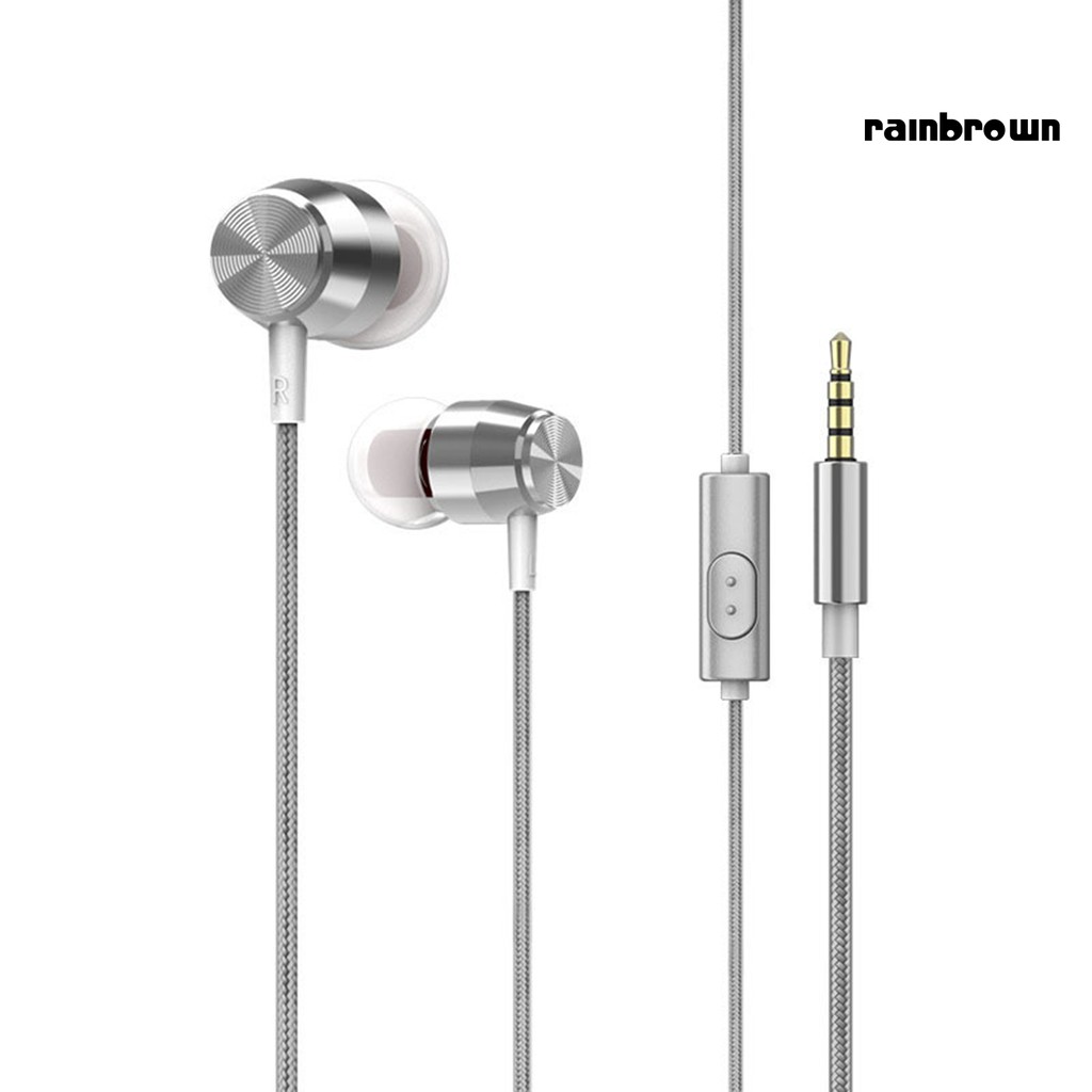 Tai Nghe Nhét Tai Jack 3.5mm Bass Trầm Có Micro Tiện Dụng