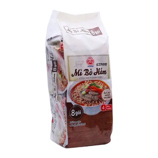 Mì bò hầm Ottogi Lốc 8 gói x 120g
