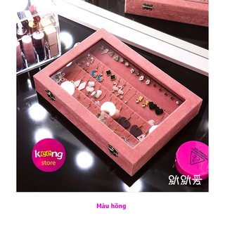 Hộp đựng khuyên tai size lớn (có sẵn)