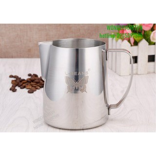 Ca đánh sữa L-Beans cao cấp 600ml cho Latte Cappucino