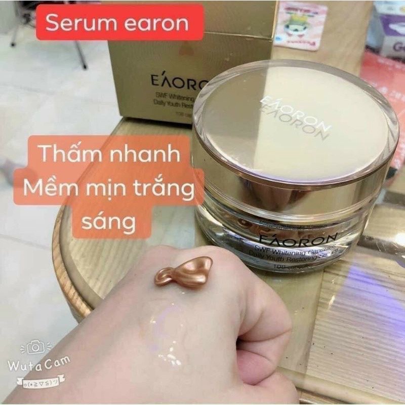 Viên serum dưỡng trắng da EAORON SWF Whitening Capsules Serum CHÍNH HÃNG108 viên