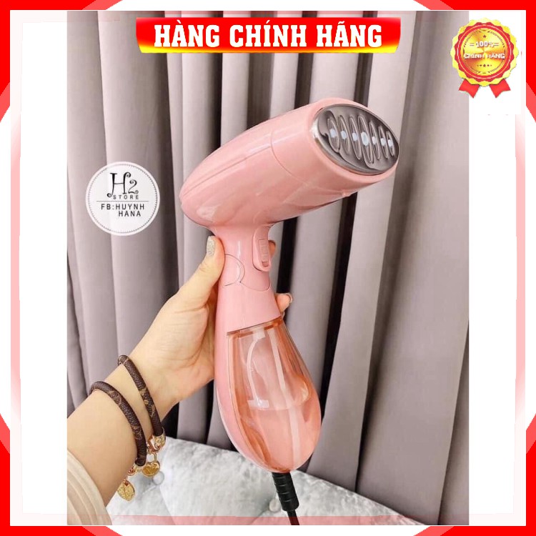 Bàn là ủi hơi nước cầm tay mini gấp gọn du lịch tiện lợi 1500w 120ml